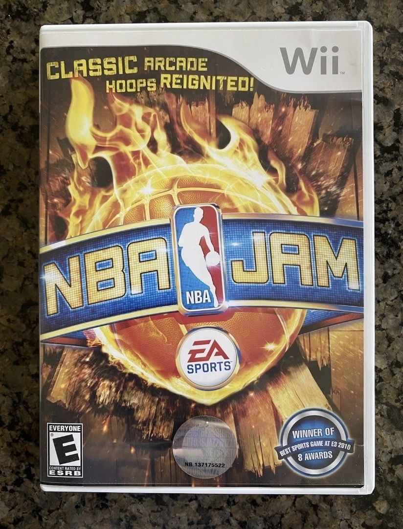 EA SPORTS NBA Jam w/ Case & Manual, Multiplayer - Wii, E, NTSC-U/C (2010)