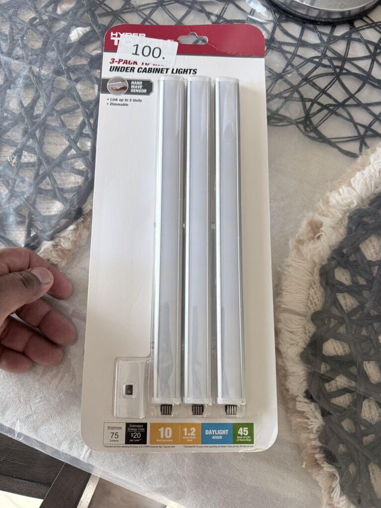 3 Pack Under Cabinet Lights