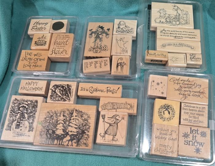 Stampin Up Stamps Holidays Collection