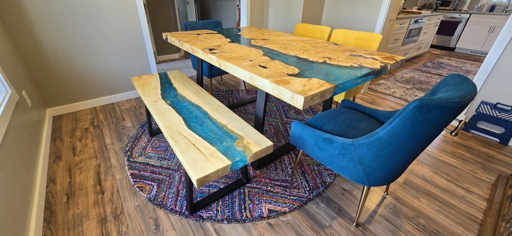 Custom Handcrafted Table -  dining table