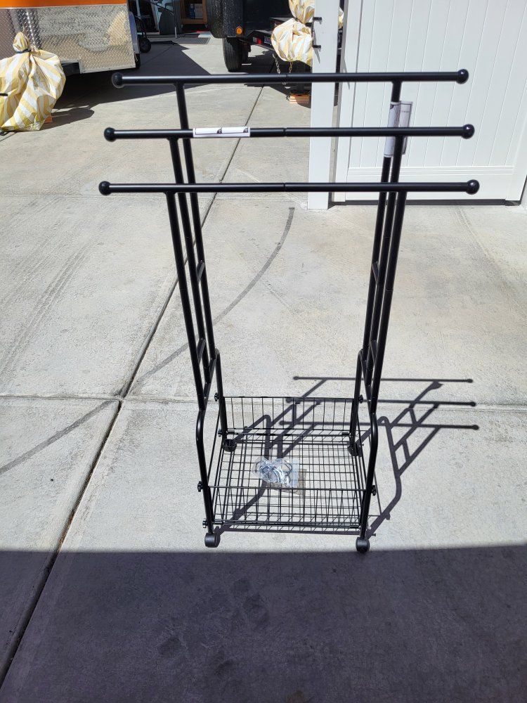 3 Tier Metal Rolling Towel Rack 
Qty-2