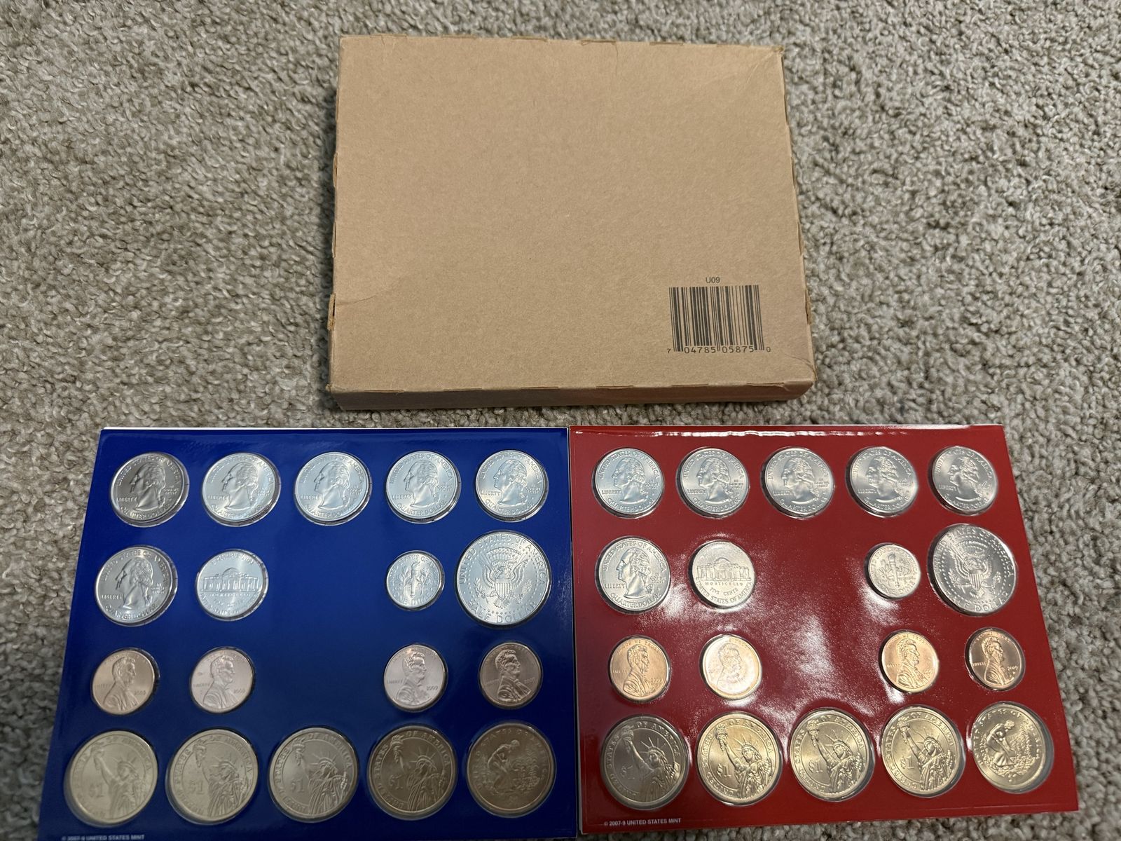 2009 United States Mint Uncirculated Coin Set (Philadelphia & Denver)