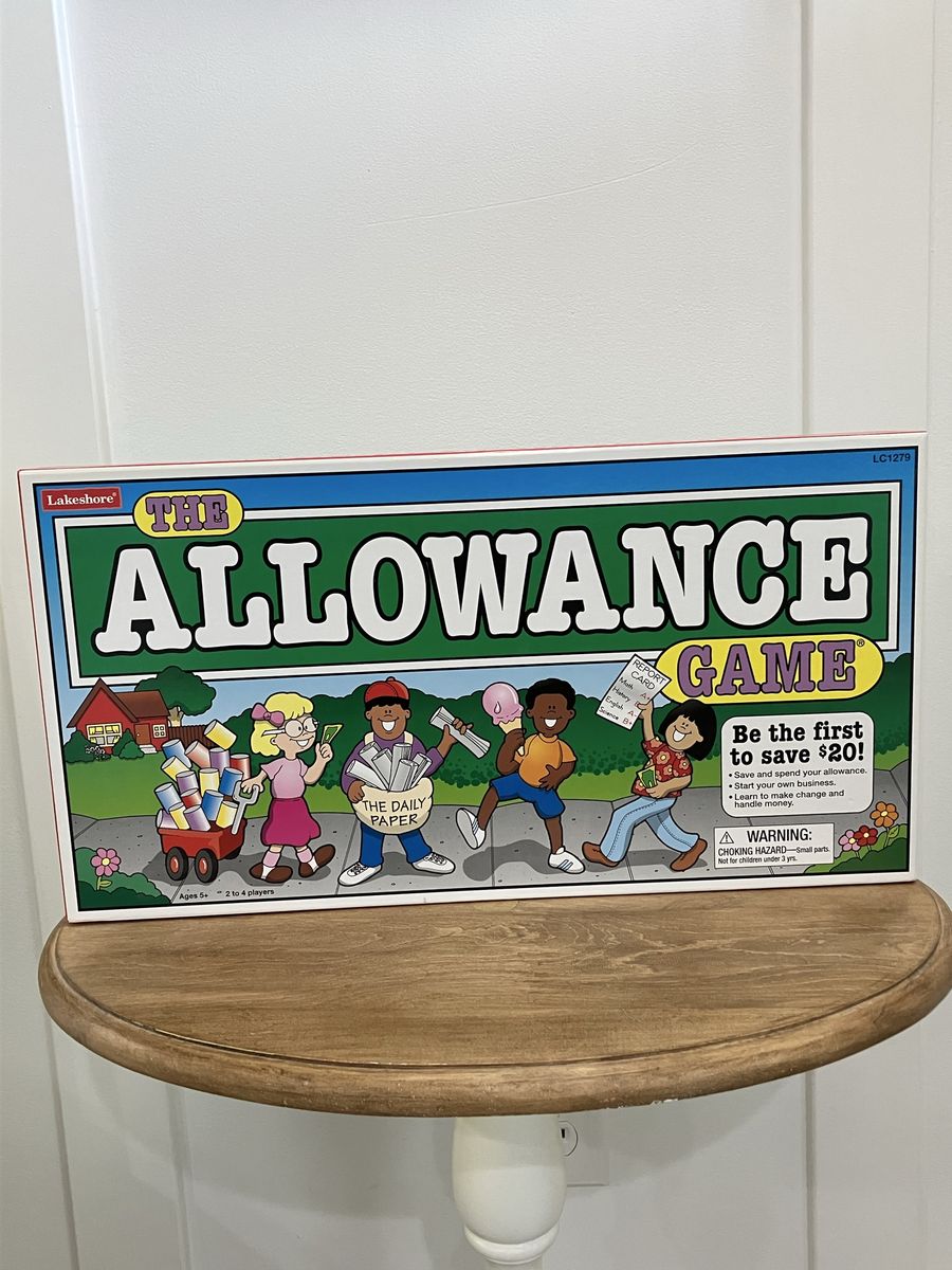 Lakeshore The Allowance Game Educational Board Game Ages 5+ Complete