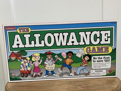 Lakeshore The Allowance Game Educational Board Game Ages 5+ Complete