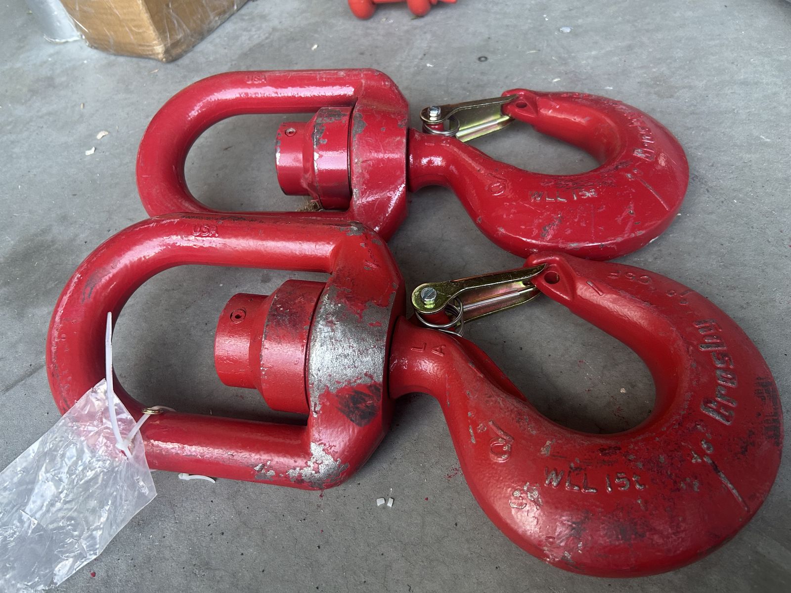 Crosby 15 ton Swivel Hook