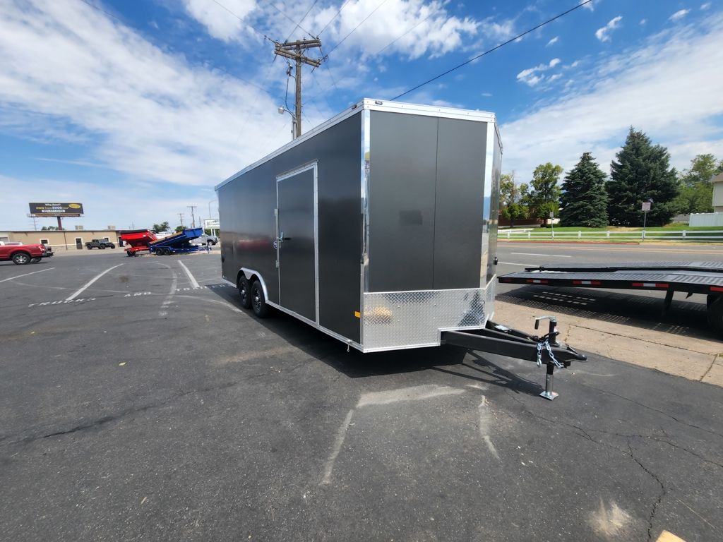 2027 American Hauler 8.5X20 MACH 10K with Spoiler Enclosed Cargo Car Hauler Trailer