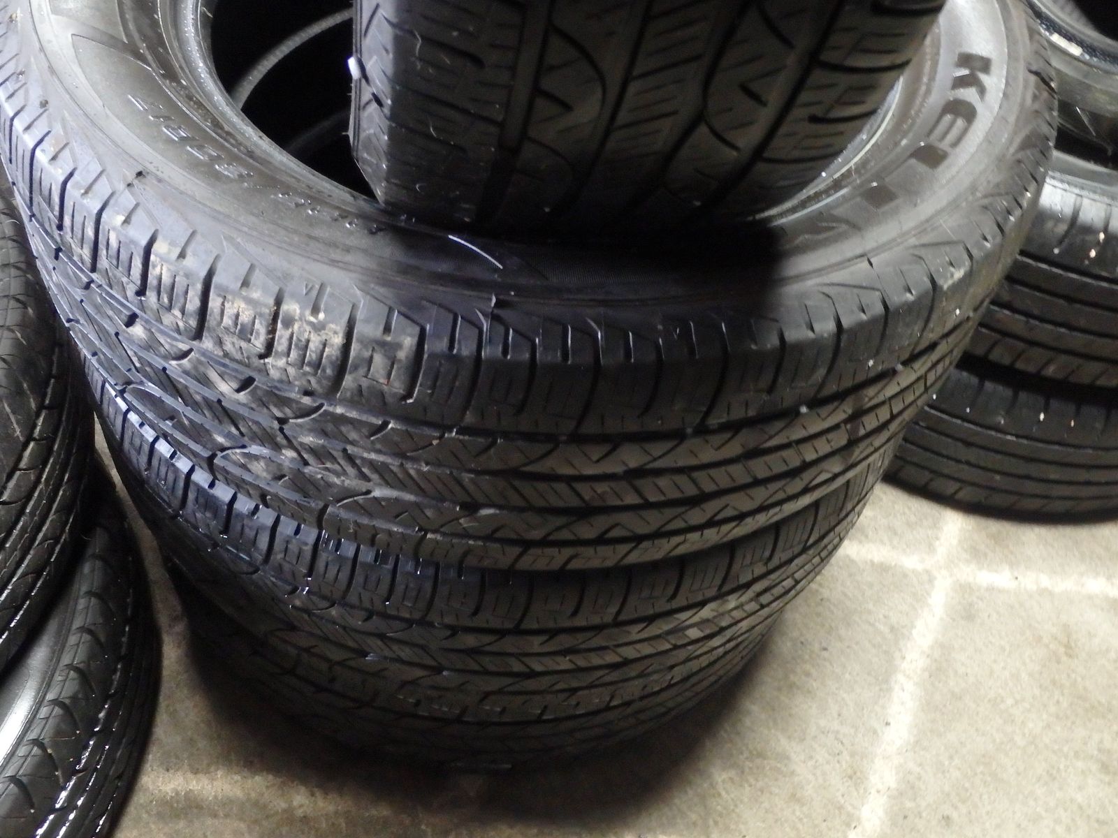225/60R17 KELLY EDGE ALL SEASON SET OF USED TIRES