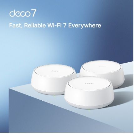 Deco 7 BE5000 Whole Home Mesh WiFi 7 System