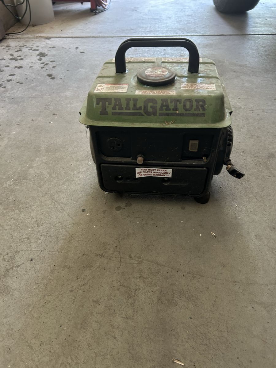 Tailgator 2-Cycle Gas Generator Portable Power for Camping & Tailgating