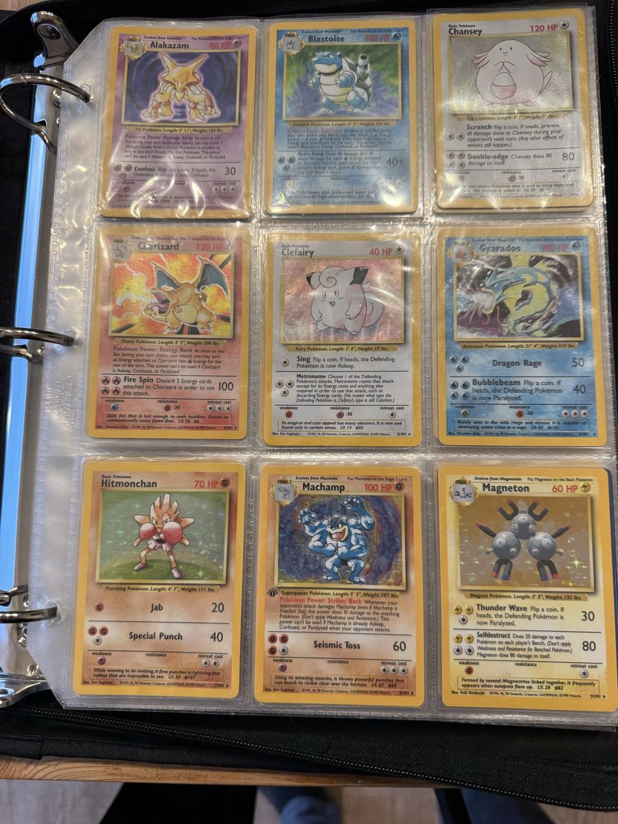 Vintage Pokémon TCG Cards - First Generation Holos & Rares - Blastoise, Charizard, Venusaur