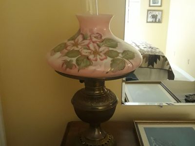 ANTIQUE BRASS LAMP