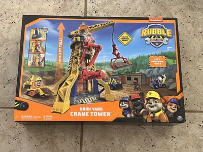 NEW: Paw Patrol Rubble Crane Tower