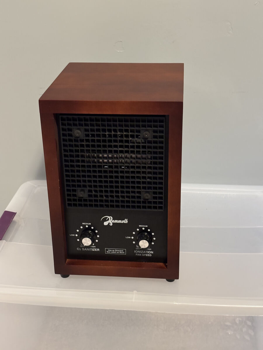 Mammoth Ion and Ozone Generator 3000 mg/hour, Adjustable up to 3,500 SqFt Ionizer & Deodorizer Ozone Odor Eliminator