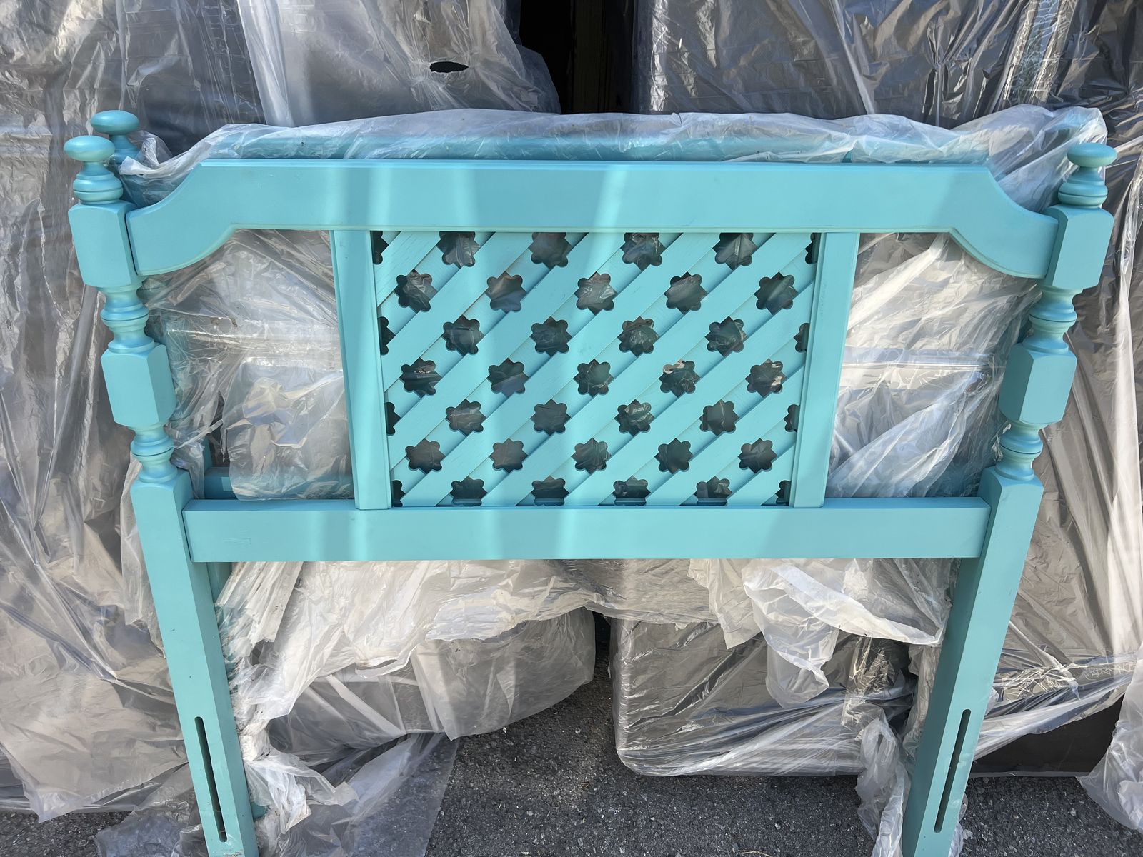 Two twin beds with box springs and mattress and headboard, free mattresses are like new. Free