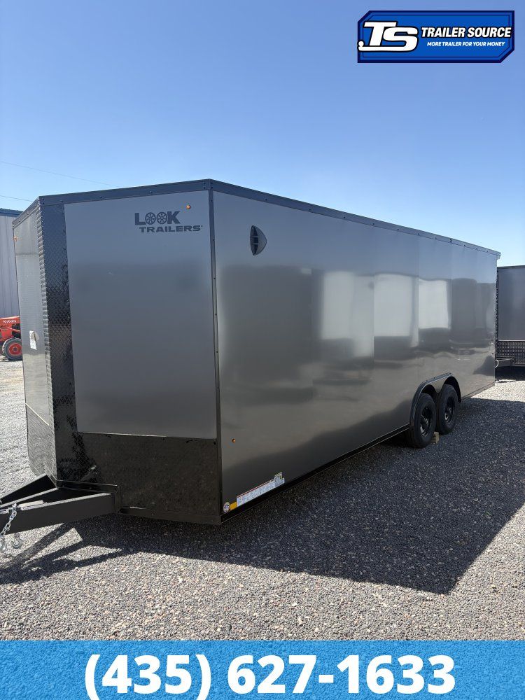 8.5x24 Look ST DLX Enclosed Cargo Trailer - 7'0" Interior - 10K GVWR -