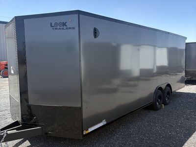 8.5x24 Look ST DLX Enclosed Cargo Trailer - 7'0" Interior - 10K GVWR -