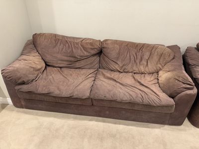 Couch And Loveseat (With Hide-a-bed)