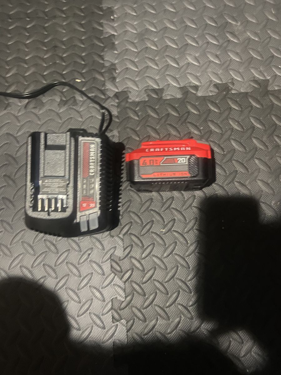 Craftsman Battery And Charger