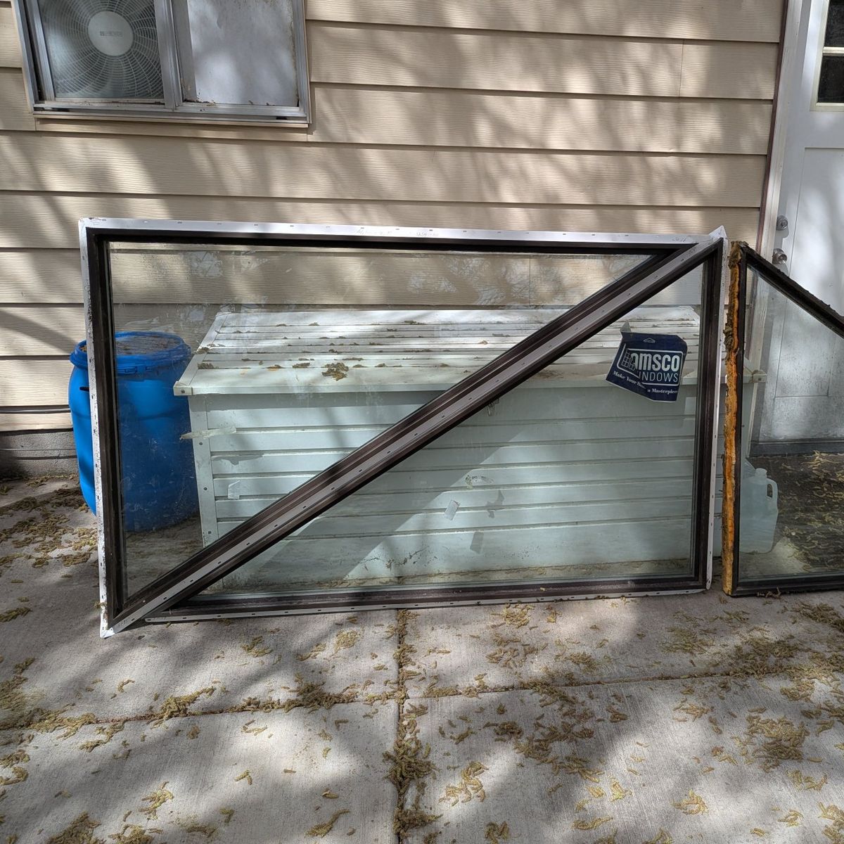 custom triangular windows