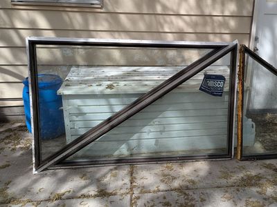 custom triangular windows