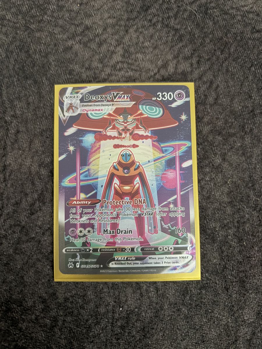 (2) Deoxys Vmax GG45
