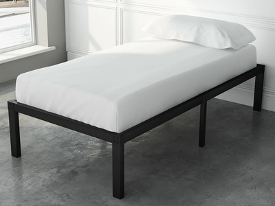 (2) XL Twin Beds. Steel Platform Frames, Mattresses, and Mattress pads $300