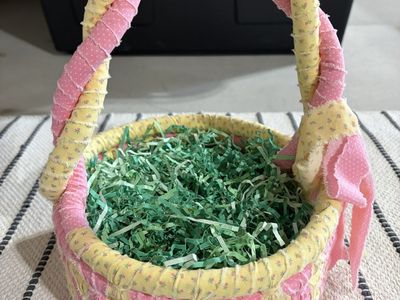 Rag Easter Basket