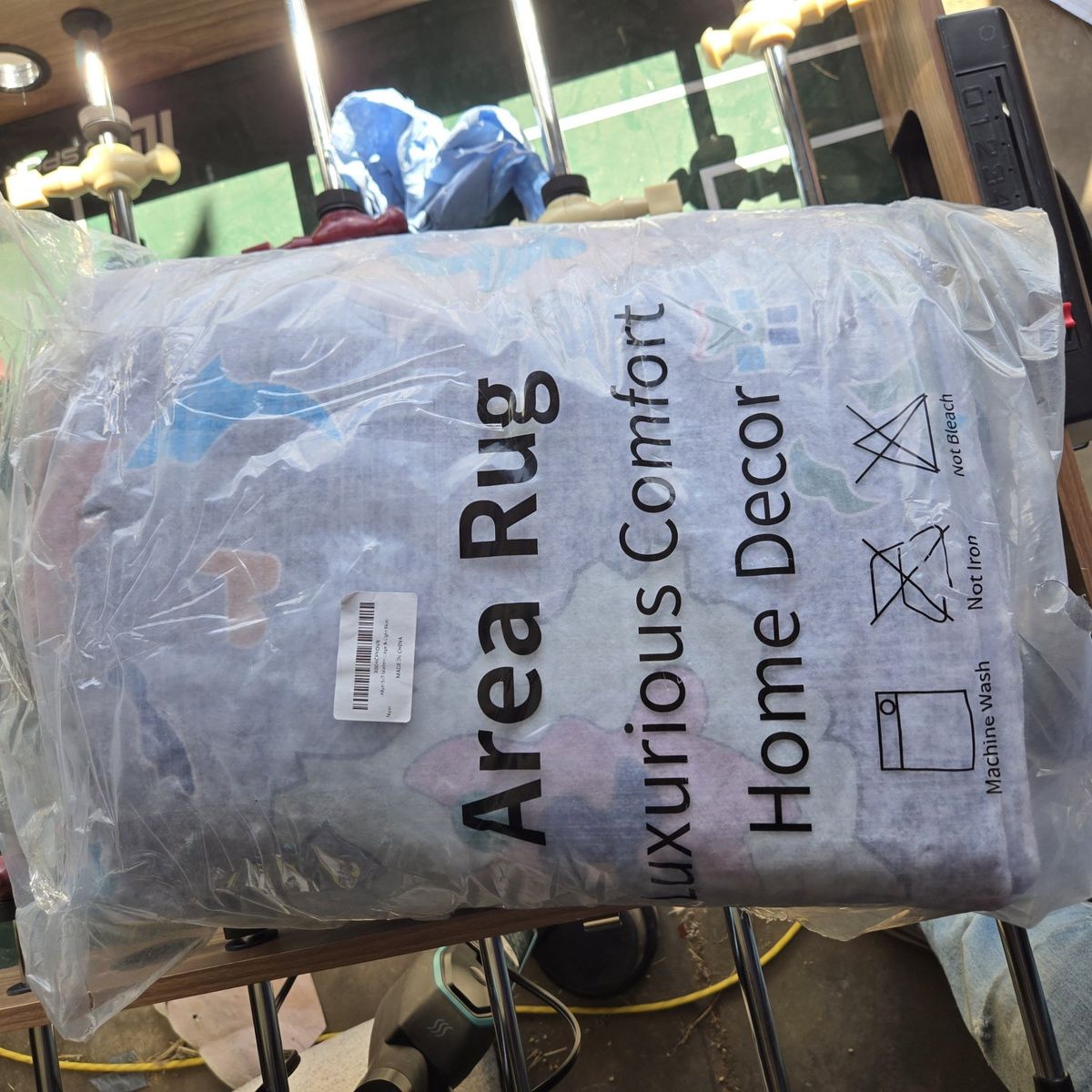 5 feet x 7 feet area