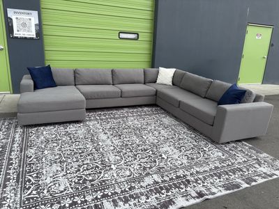 WEST ELM Sectional Couch (Free Delivery)