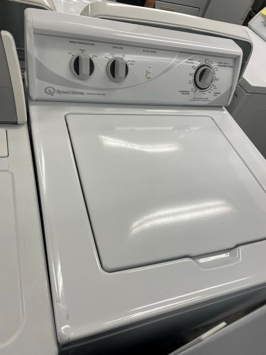 Speed Queen Commercial Heavy Duty Top-Load Washer -Super Capacity, SS Tub!