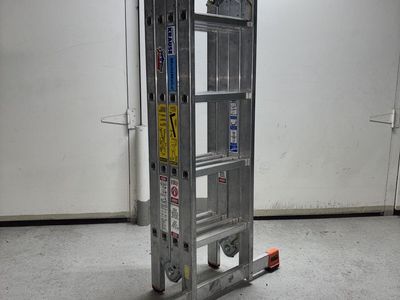 Krause MultiMatic Folding Multi-Position Aluminum Ladder