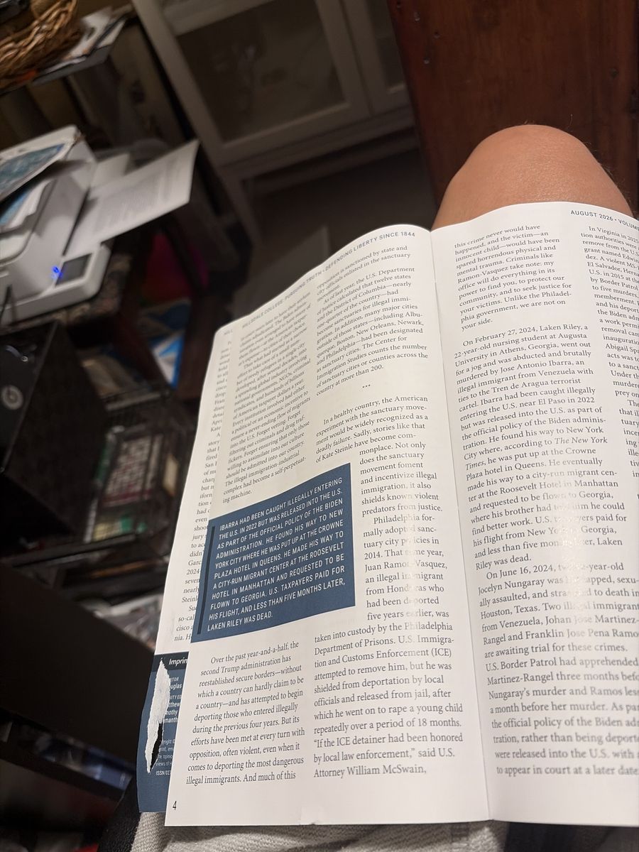 Imprimis Speech Digest Magazine August 2024 Issue Hillsdale College