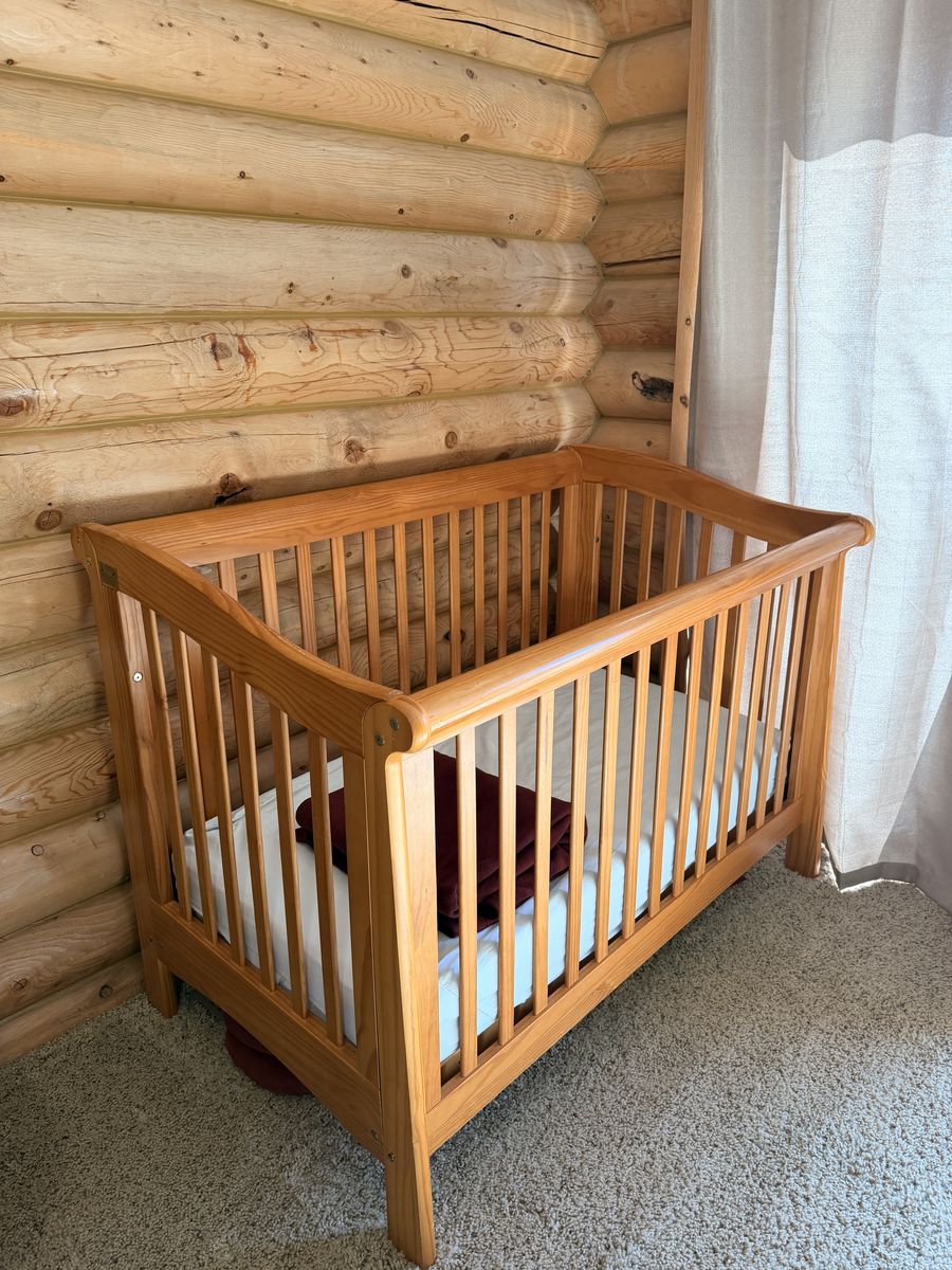 Solid Wood Crib