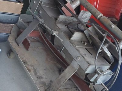 Heavy-Duty Industrial Metal Saw with Stand - Power Tool for Fabrication & Workshop