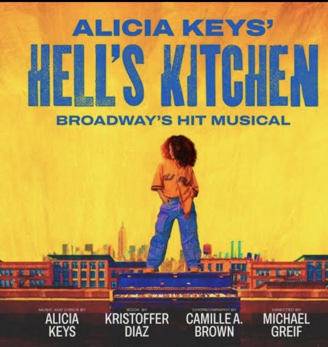 Alicia Keys' Hell's Kitchen Broadway Musical Tickets (2) - 1st Tier Left, Row C