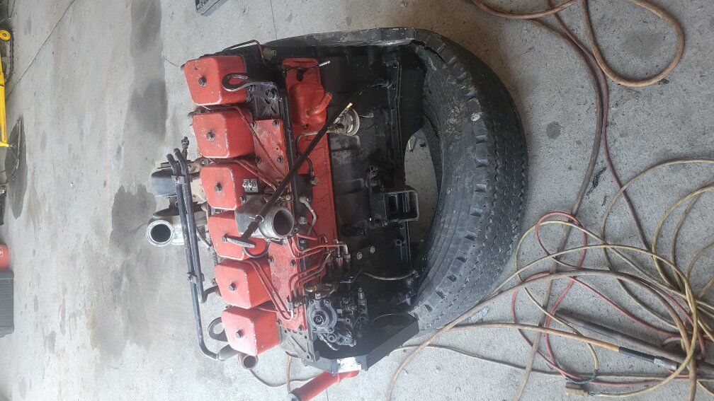 Blown 12 valve Cummins motor