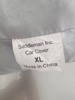 Saddleman Car Cover XL size