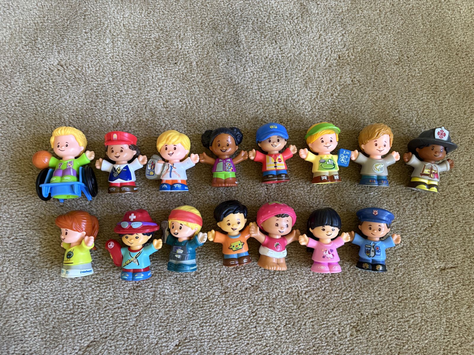 15 Fisher-Price Little People Figures, Set 1