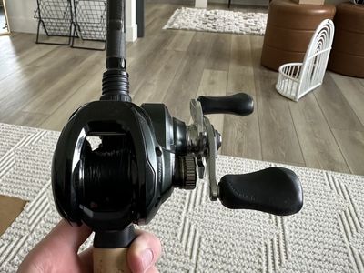 Shimano Curado Baitcaster x St. Croix Bassx Rod