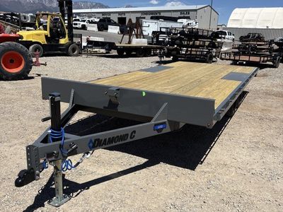 8.5x20 Diamond C GDD 206 Deckover Equipment Trailer - 10K GVWR -