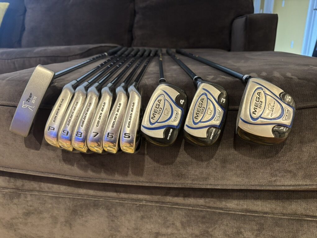 Golden Bear Mega SQ - 10 Piece Golf Set - RH