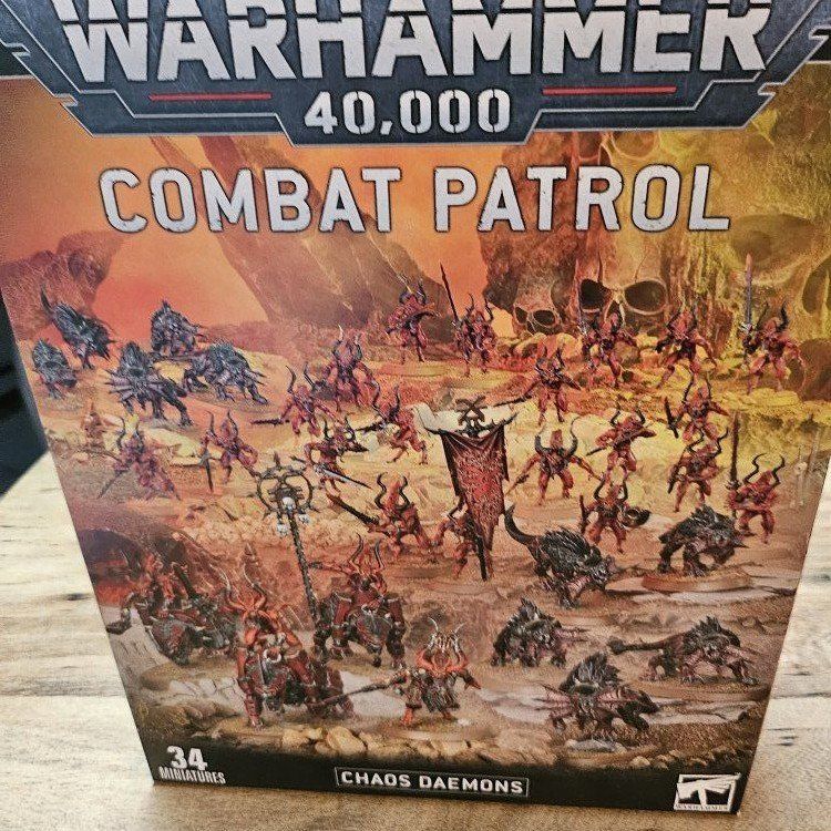 Warhammer 40k Chaos Daemons combat Patrol