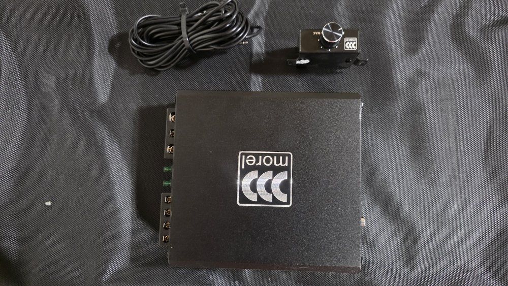 Morel Mono sub amp Morel MPD 1.500