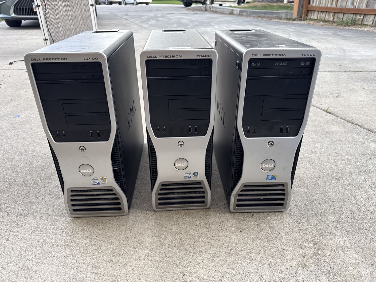 3 x Dell Precision T3400