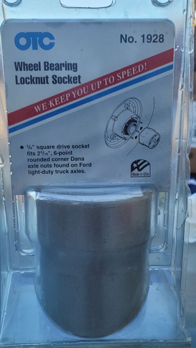 1928 Wheel Bearing Locknut Socket