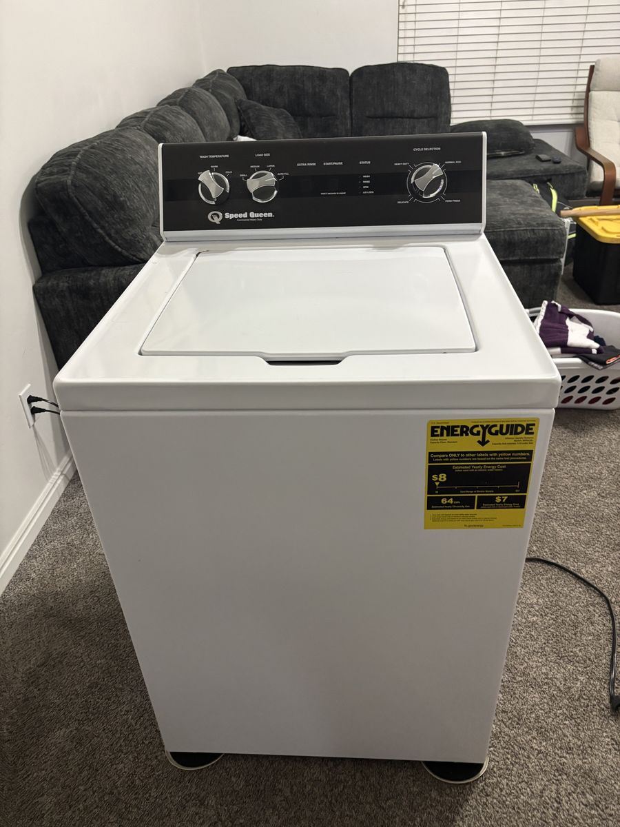 Speed Queen Top Load Washing Machine Commercial Heavy Duty - White