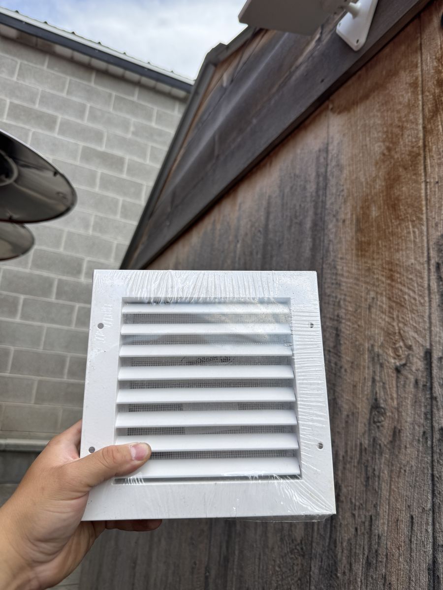 8w X 8h Wall Gable 2 Vents