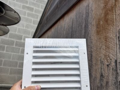 8w X 8h Wall Gable 2 Vents