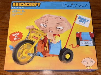 Brickcraft Family Guy Stewie on Trike Building Set