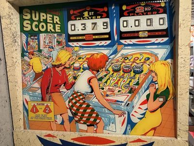 Vintage 1967 Pinball Machine